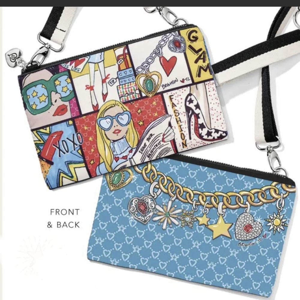 Brighton crossbody clutch